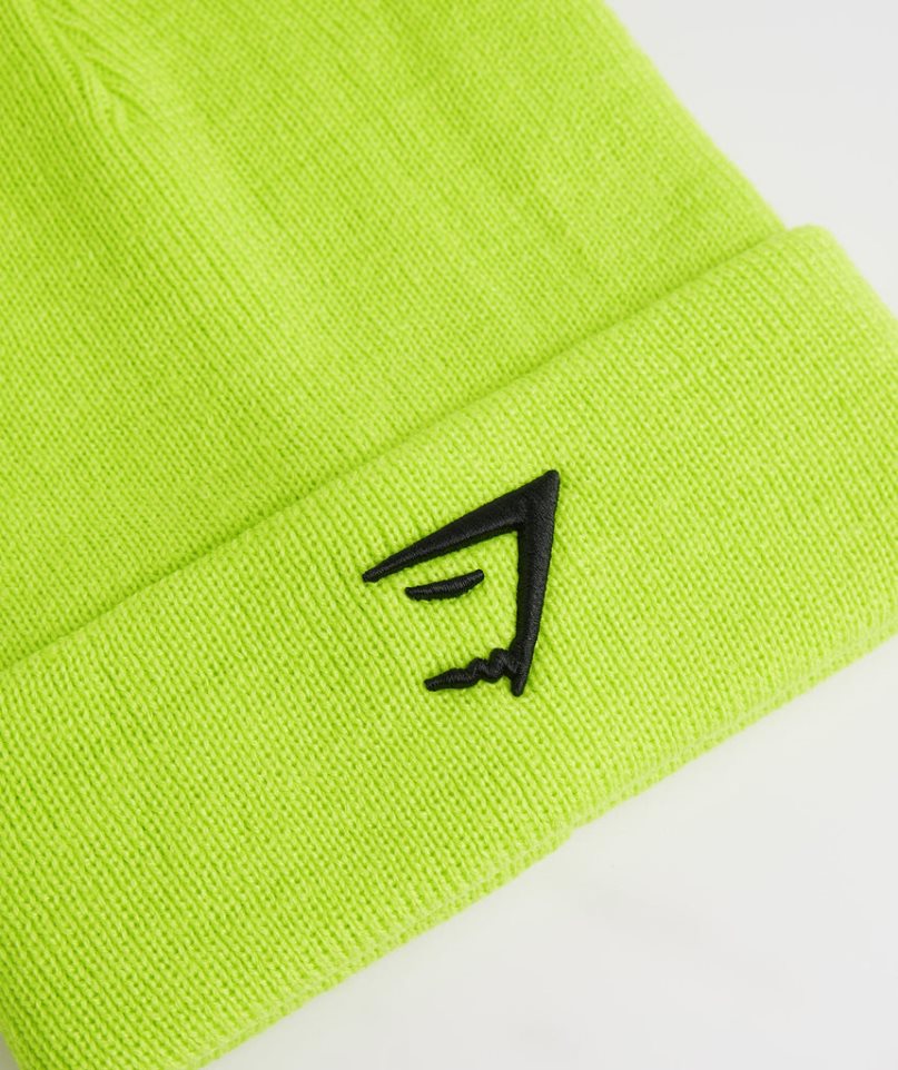 Gymshark Sharkhead Beanie Green | CA 817D5A